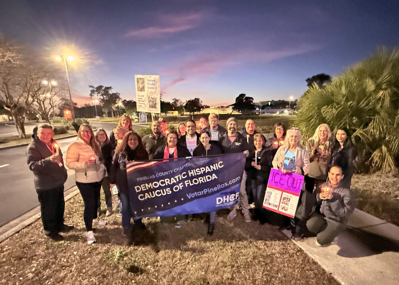 DCHF at our Kids Voting Booth