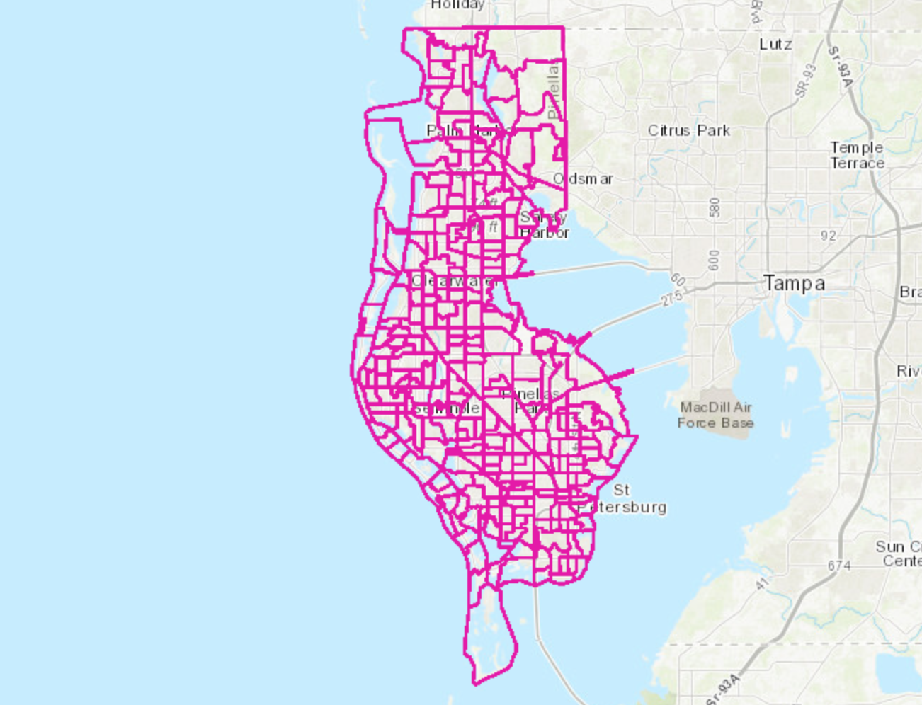 Pinellas County Districts 2022